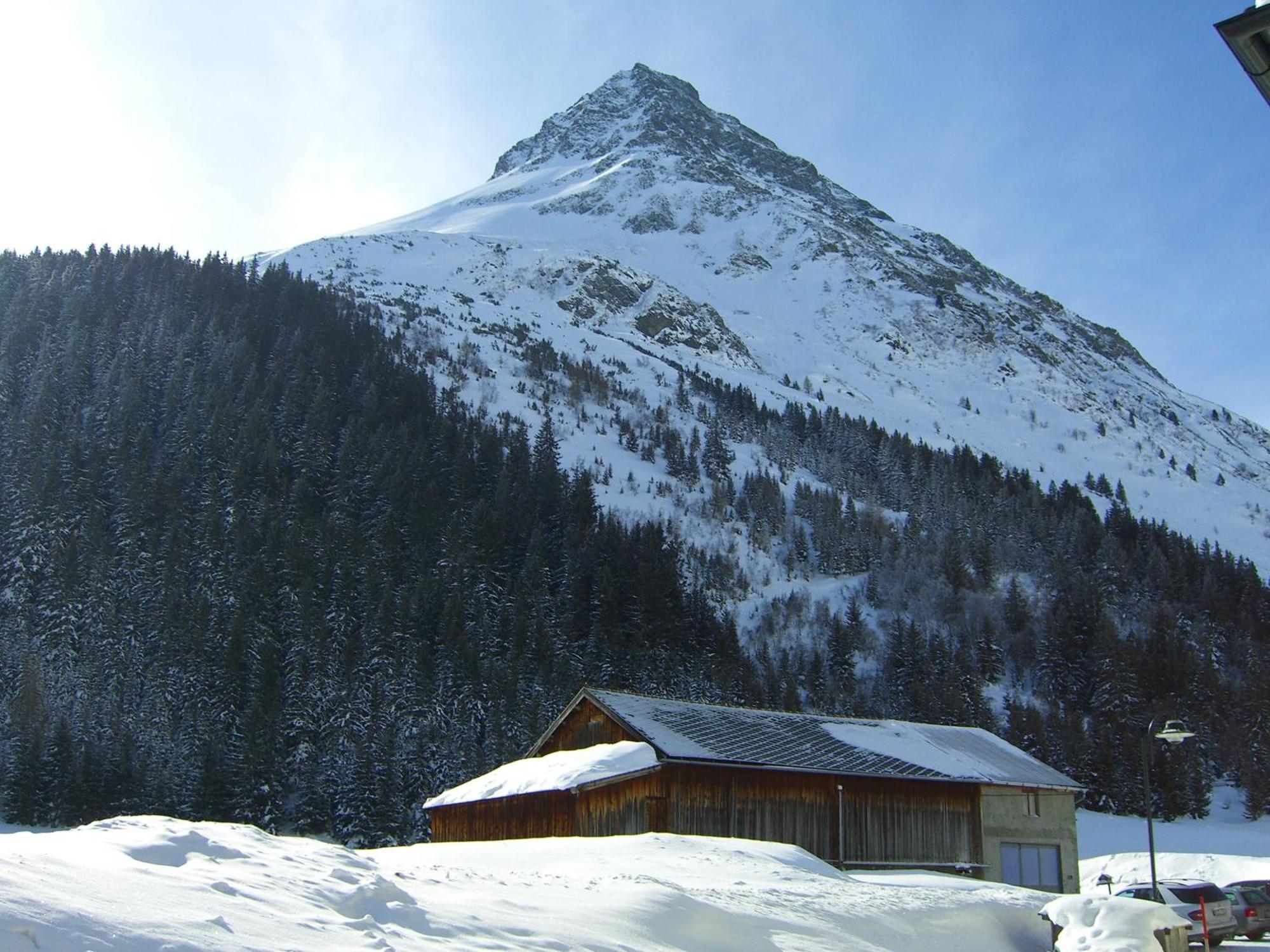 Pension Valluela Galtür Buitenkant foto